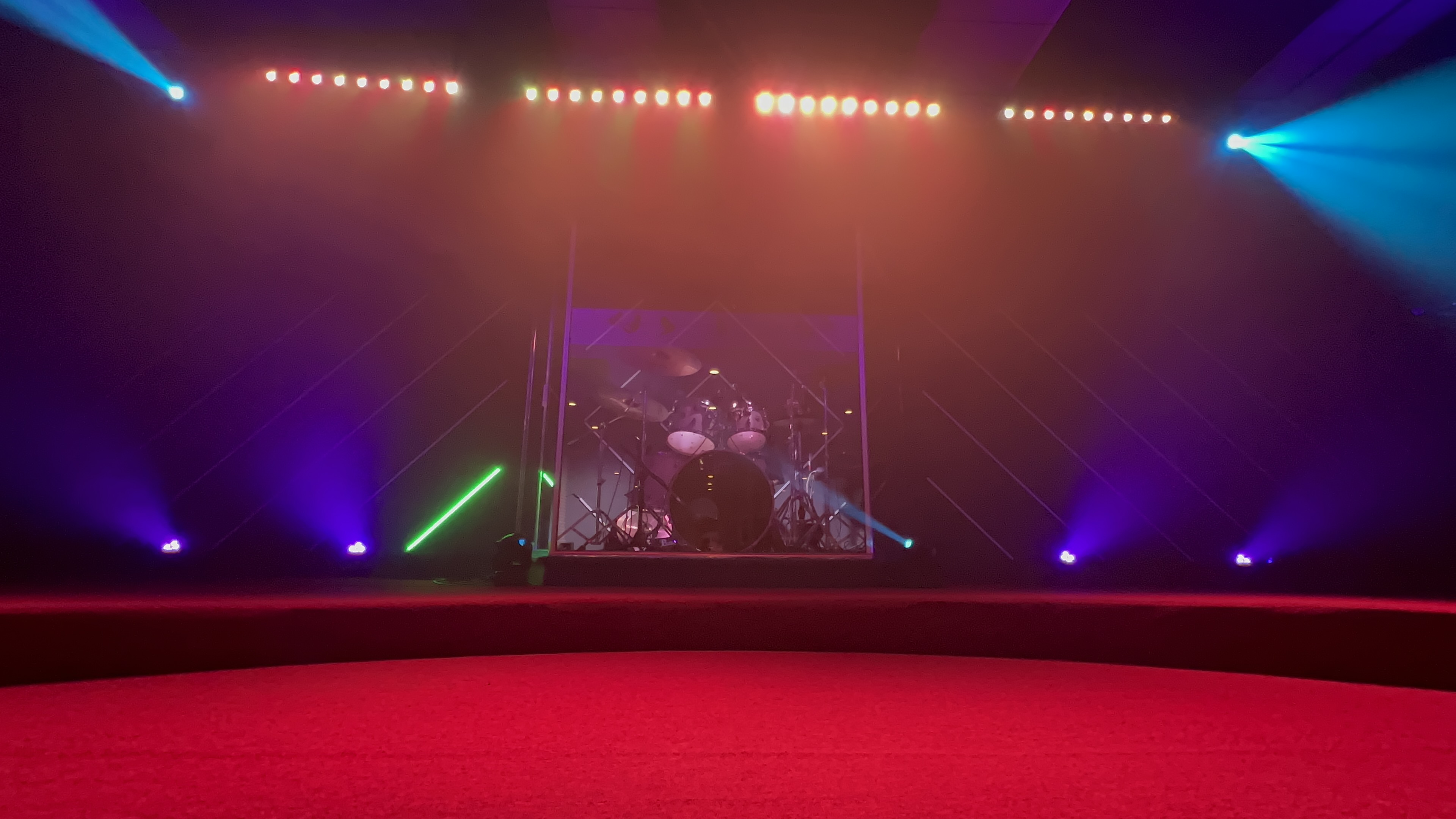Professional stage lighting setup — Day One Productions